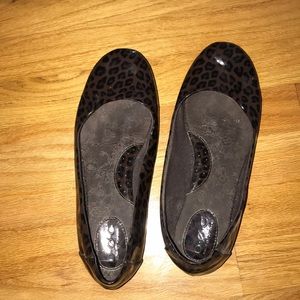 Cheetah print flats
